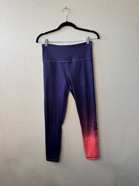 ZYIA Purple to Pink Ombre Girls' Active Leggings